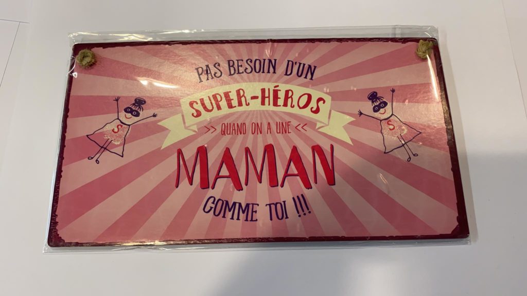 Pancarte carton maman Le Panier du Coin Pancarte carton maman Le Panier du Coin